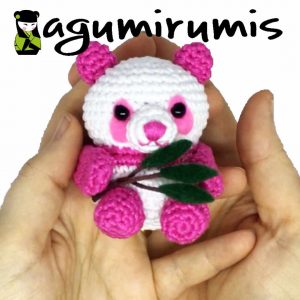 Kit amigurumi para Tejer a los Osos Panda (para hacer 2)