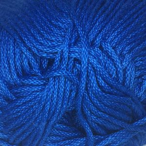 Color Azul Rey 833 Ovillo de 100 gramos de algodón mercerizado Sinfonía de Omega