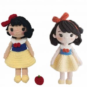 Kit amigurumi para Tejer a Blancanieves de la Academia ((Clases Academia))