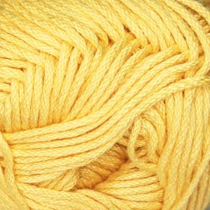 Color Amarillo Medio 868 Ovillo de 100 gramos de algodón mercerizado Sinfonía de Omega