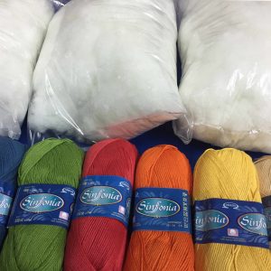 Kit amigurumi para Tejer el Caballo de Flores Africanas