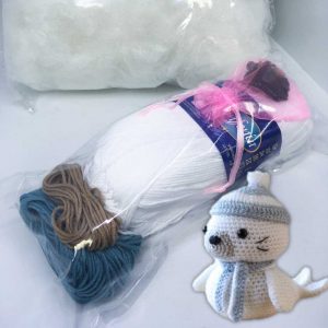 Kit Amigurumi + Patrón de Sammy la Foca