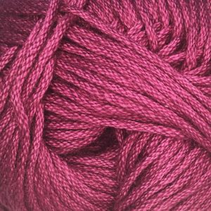 Color Morado Intenso 837 Ovillo de 100 gramos de algodón mercerizado Sinfonía de Omega