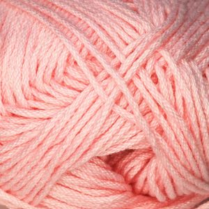 Color Rosa Tierno 827 Ovillo de 100 gramos de algodón mercerizado Sinfonía de Omega