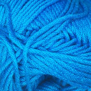 Color Turquesa 832 Ovillo de 100 gramos de algodón mercerizado Sinfonía de Omega