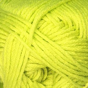 Color Verde Citrico 835 Ovillo de 100 gramos de algodón mercerizado Sinfonía de Omega