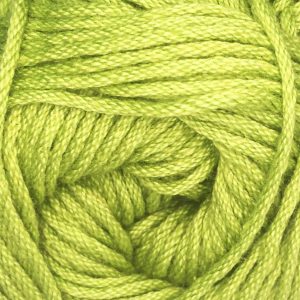Color Verde Limon 839 Ovillo de 100 gramos de algodón mercerizado Sinfonía de Omega
